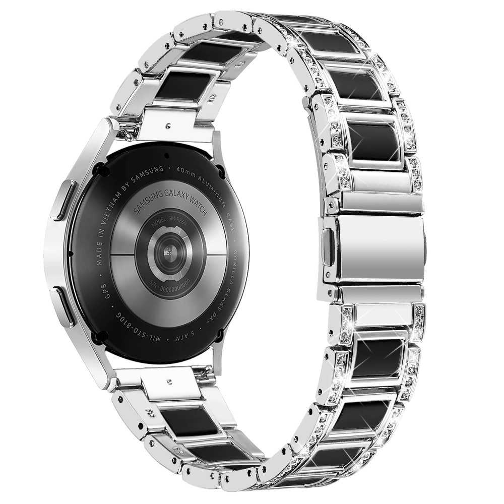 Diamond Bracelet Garmin Vivoactive 5 Silver Night