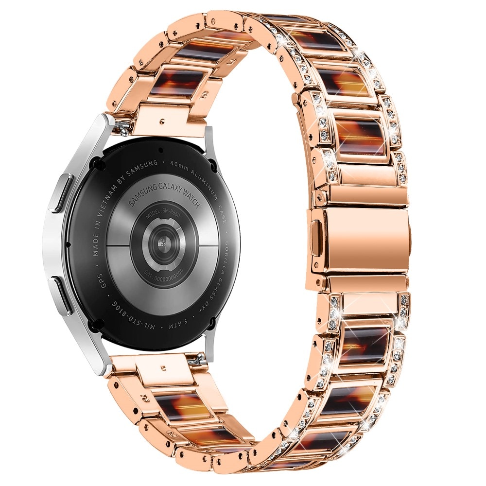 Diamond Bracelet Hama Fit Watch 5910 Rosegold Coffee