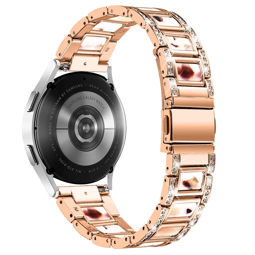 Diamond Bracelet Garmin Forerunner 165 Rosegold Nougat