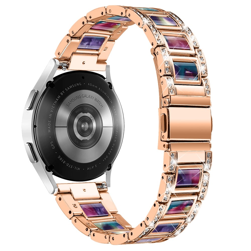 Diamond Bracelet Samsung Galaxy Watch 4 Classic 42mm Rosegold Space