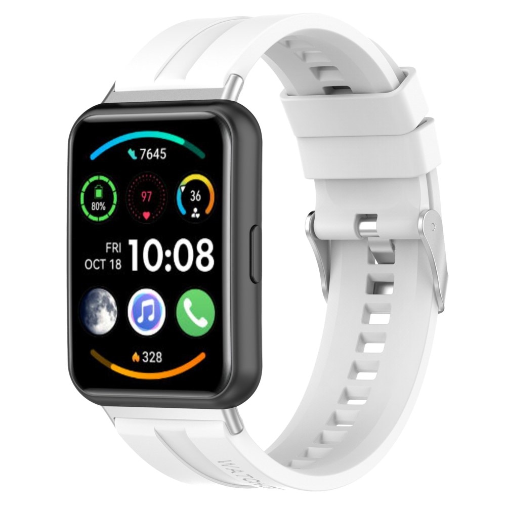 Huawei Watch Fit 2 Reim Silikon hvit