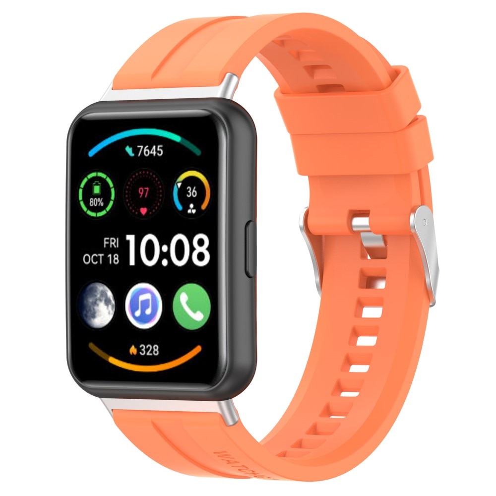 Huawei Watch Fit 2 Reim Silikon oransje