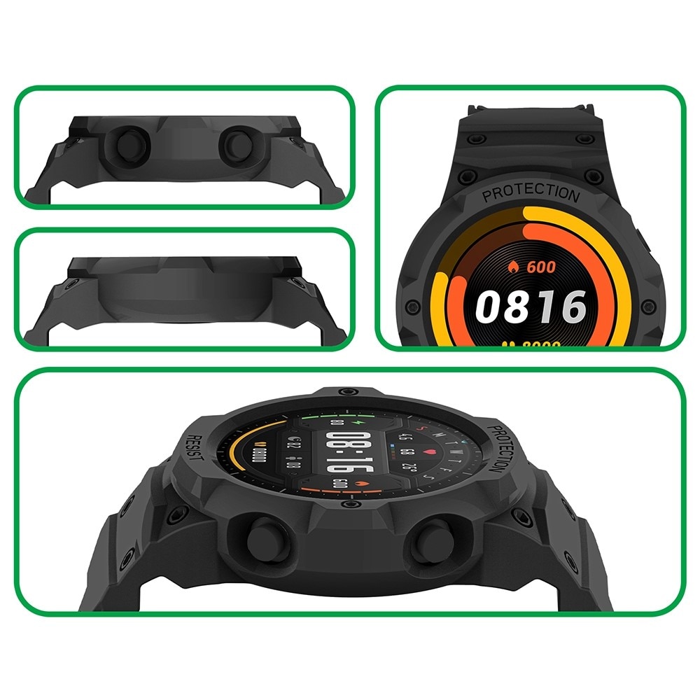 Xiaomi Mi Watch Adventure Deksel+Reim svart