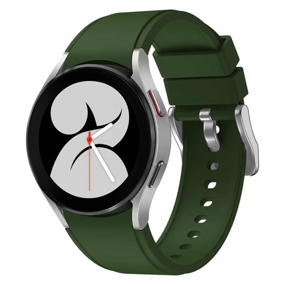 Full Fit Samsung Galaxy Watch 4 44mm Reim Silikon grønn