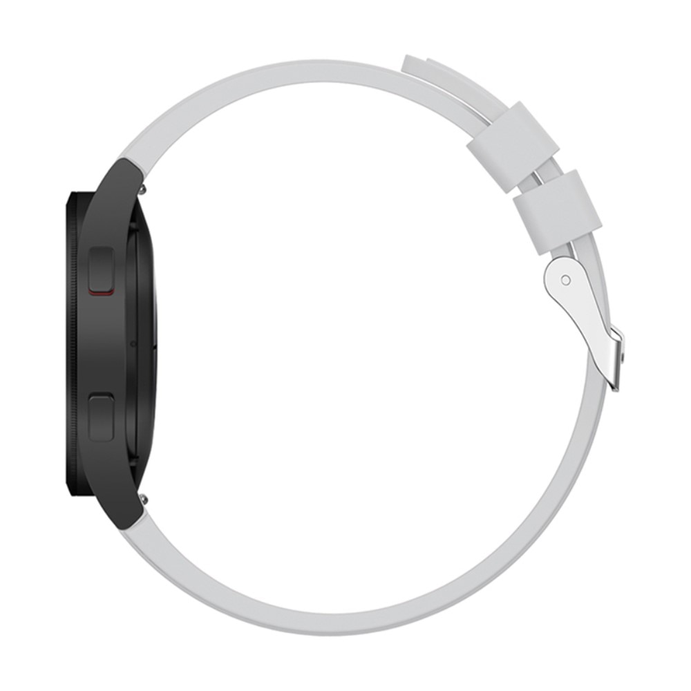 Full Fit Samsung Galaxy Watch 4 44mm Reim Silikon grå