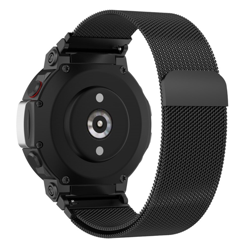 Amazfit T-Rex 2 Reim Milanese Loop svart