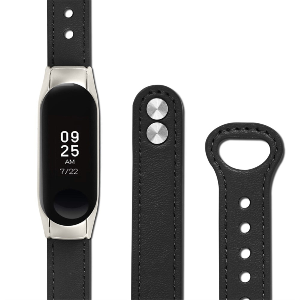 Klassiskt Lærarmbånd Xiaomi Mi Band 5/6 svart