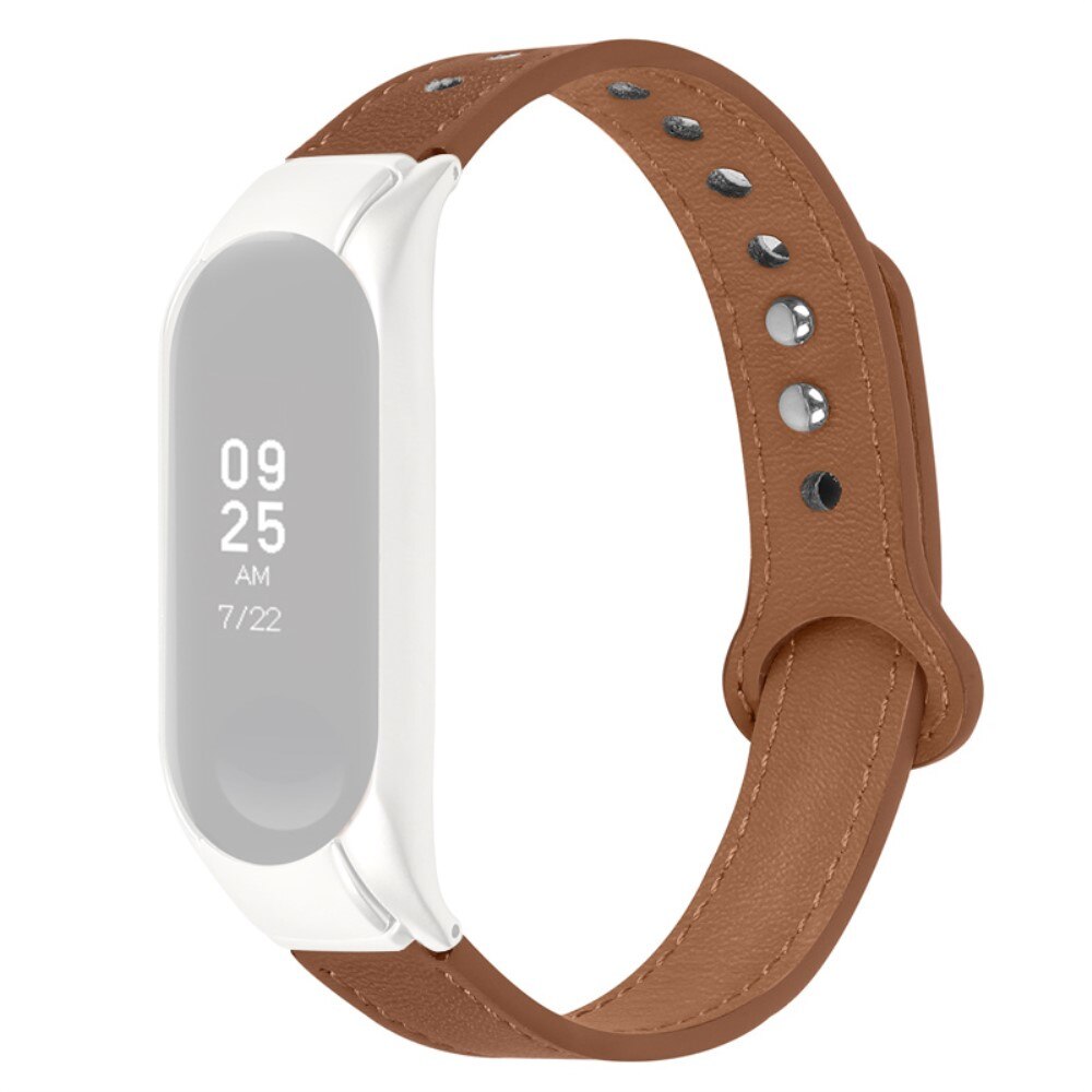 Klassiskt Lærarmbånd Xiaomi Mi Band 5/6 brun