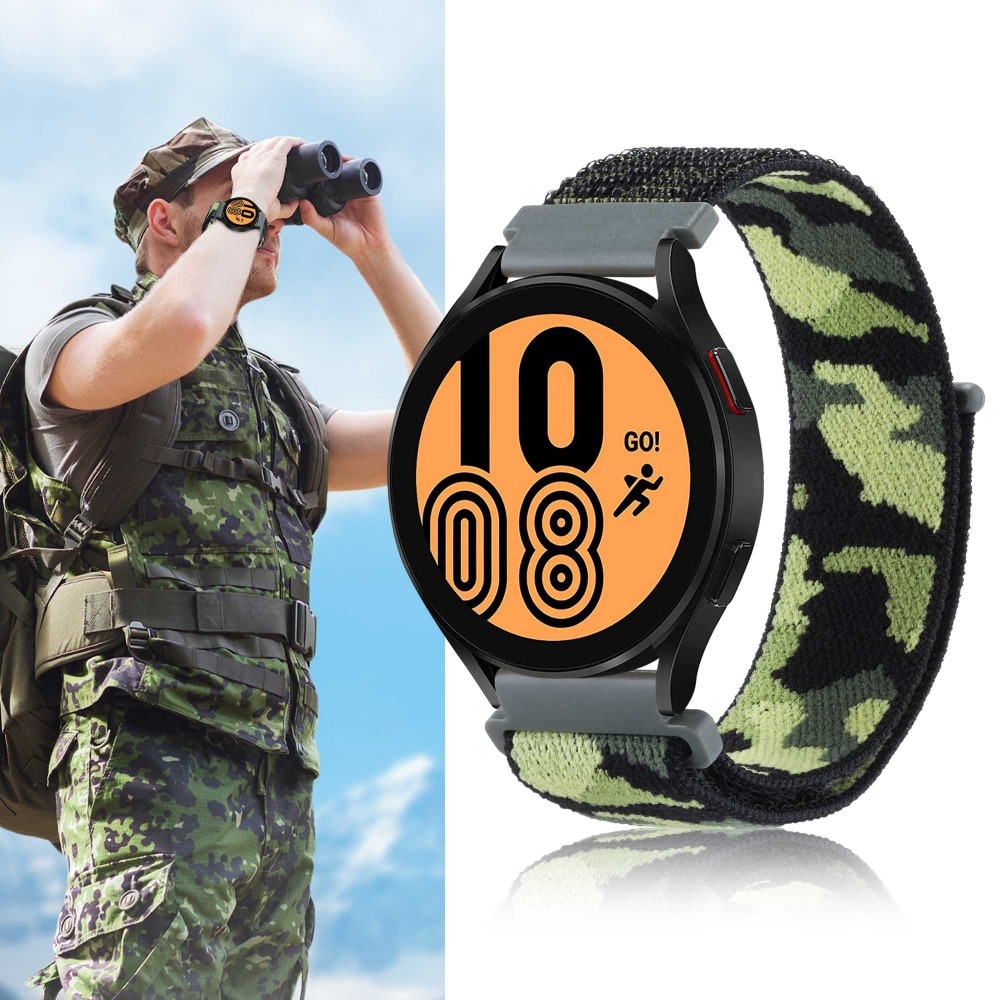 Samsung Galaxy Watch 6 44mm Nylonreim camo