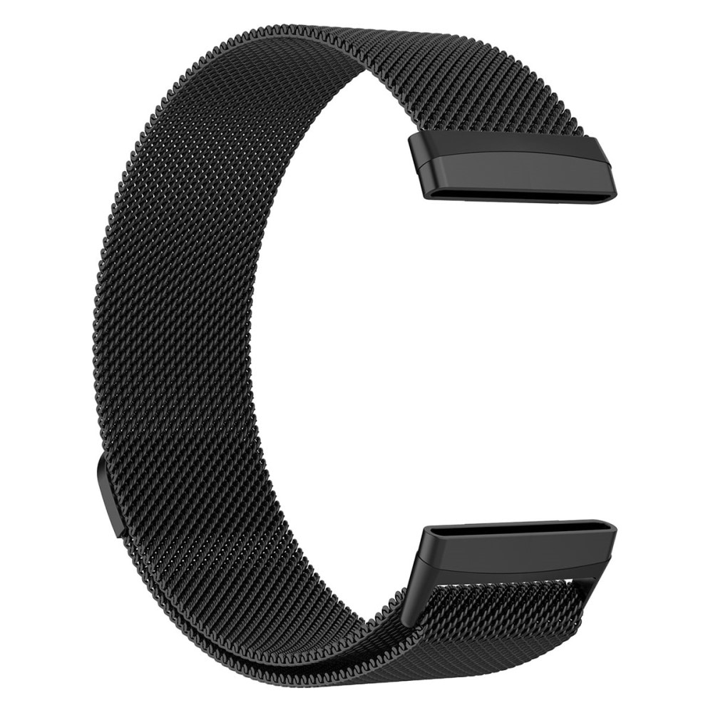 Fitbit Sense/Versa 3 Reim Milanese Loop Svart