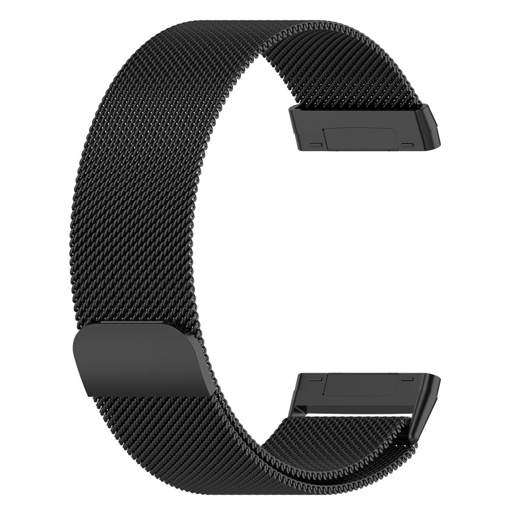 Fitbit Sense/Versa 3 Reim Milanese Loop Svart