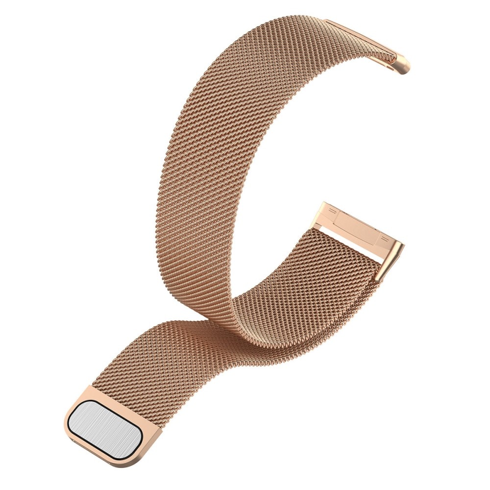 Fitbit Versa 3/Sense Reim Milanese Loop rosegull