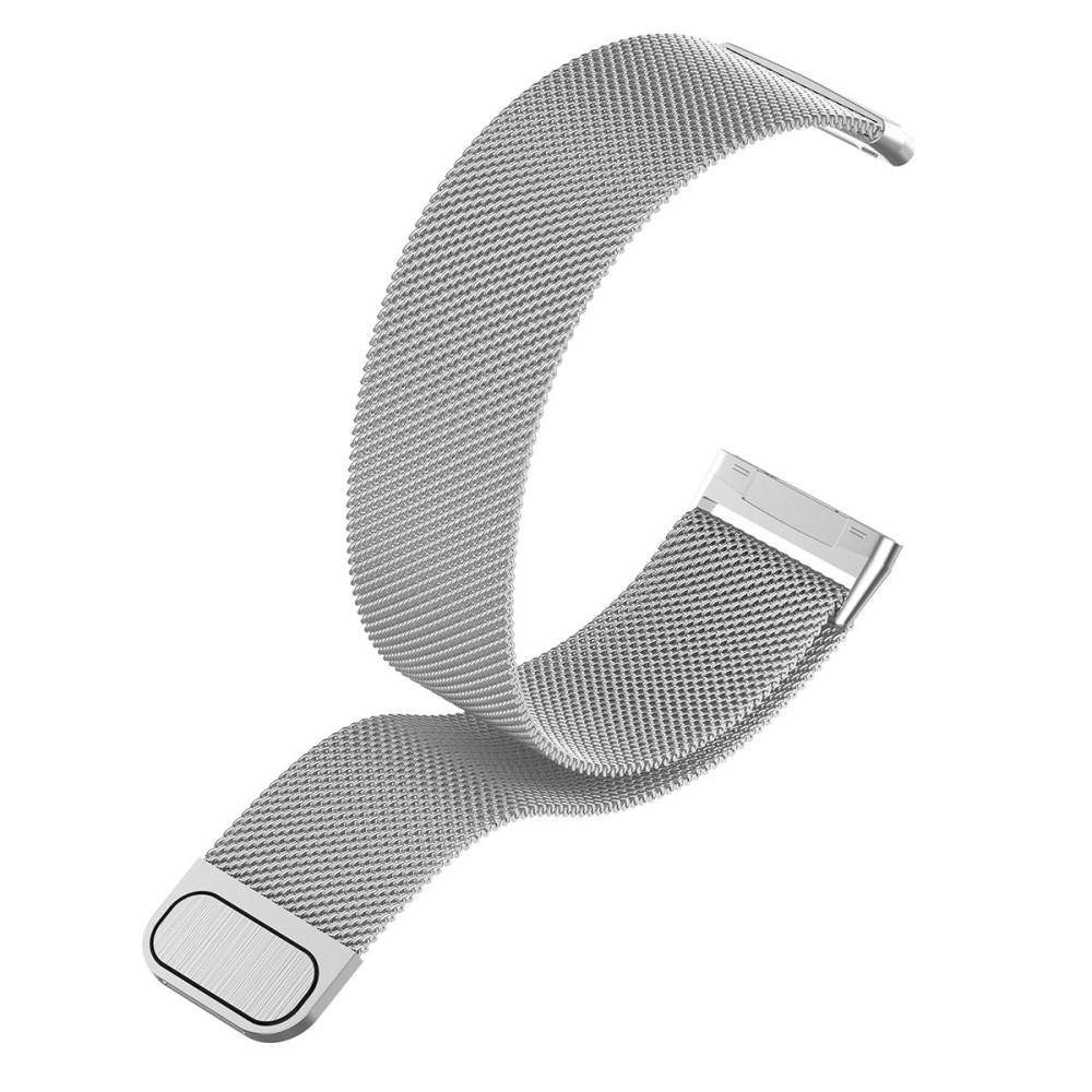 Fitbit Versa 3/Sense Reim Milanese Loop sølv