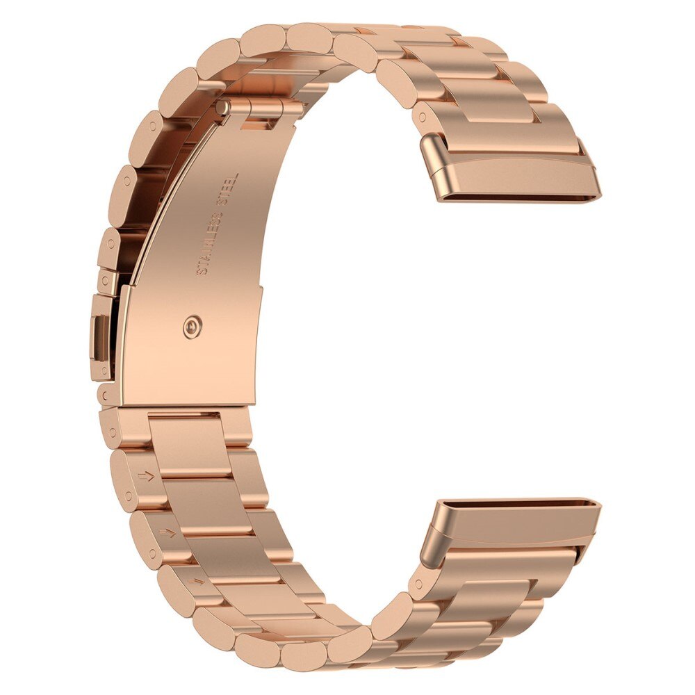 Fitbit Sense 2 Metal Reim rosegull