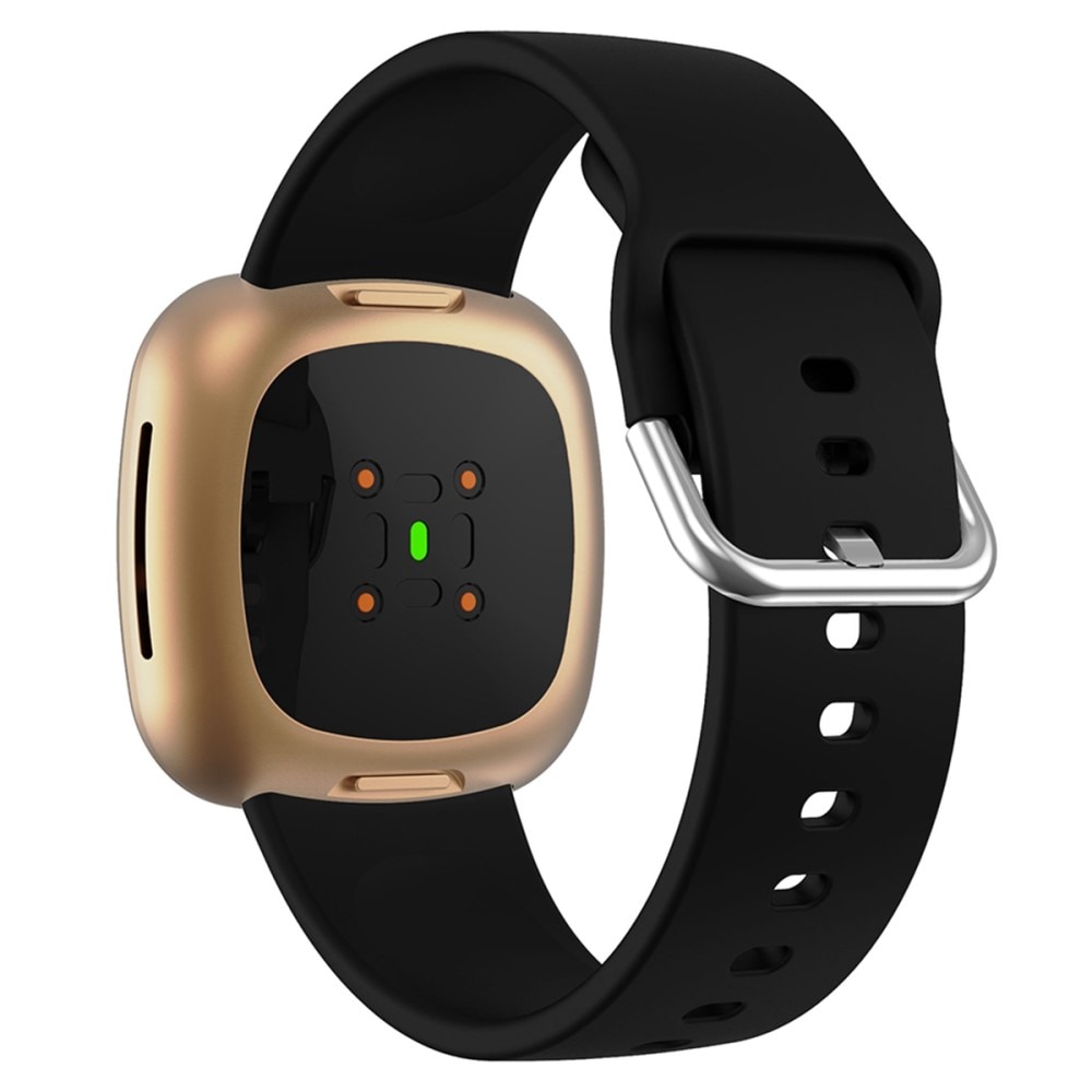 Fitbit Versa 4 Reim Silikon svart