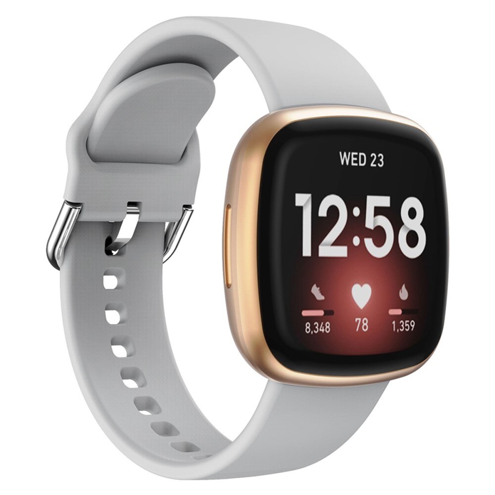 Fitbit Sense 2 Reim Silikon Grå