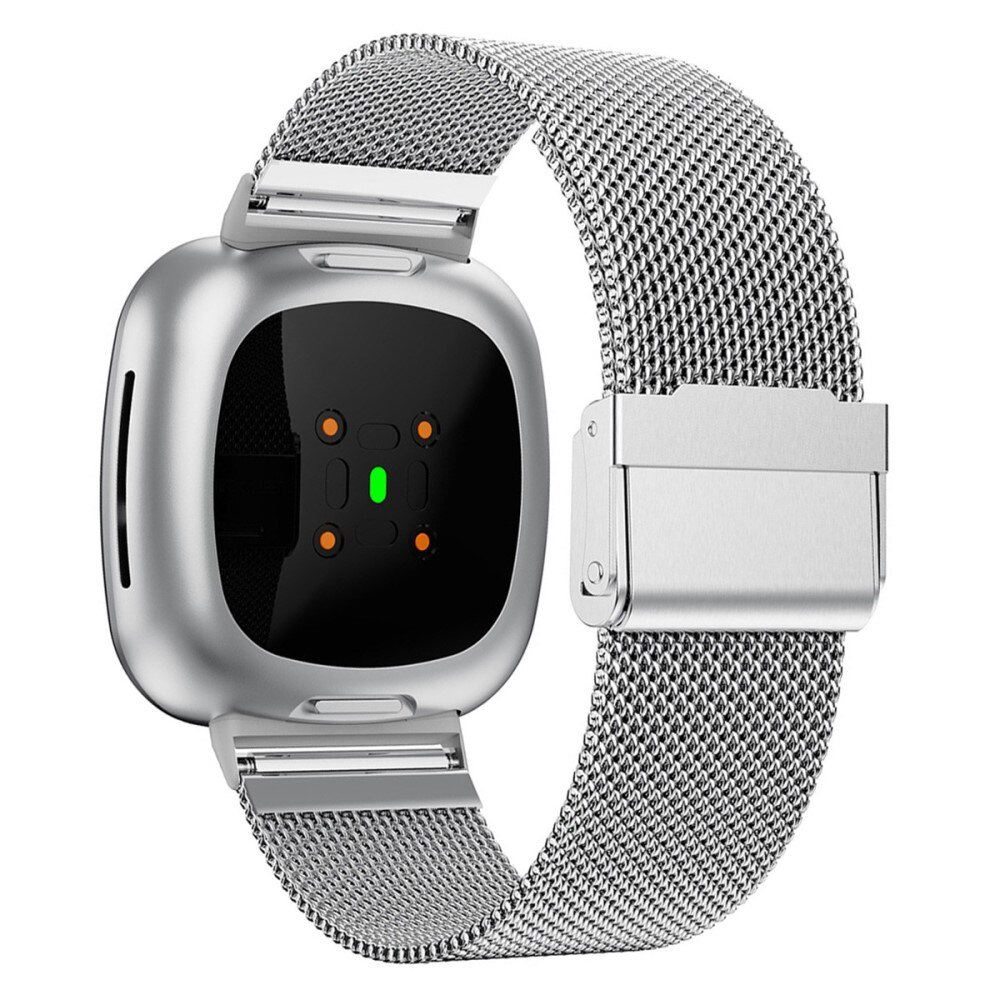 Mesh Bracelet Fitbit Versa 3/Sense Silver