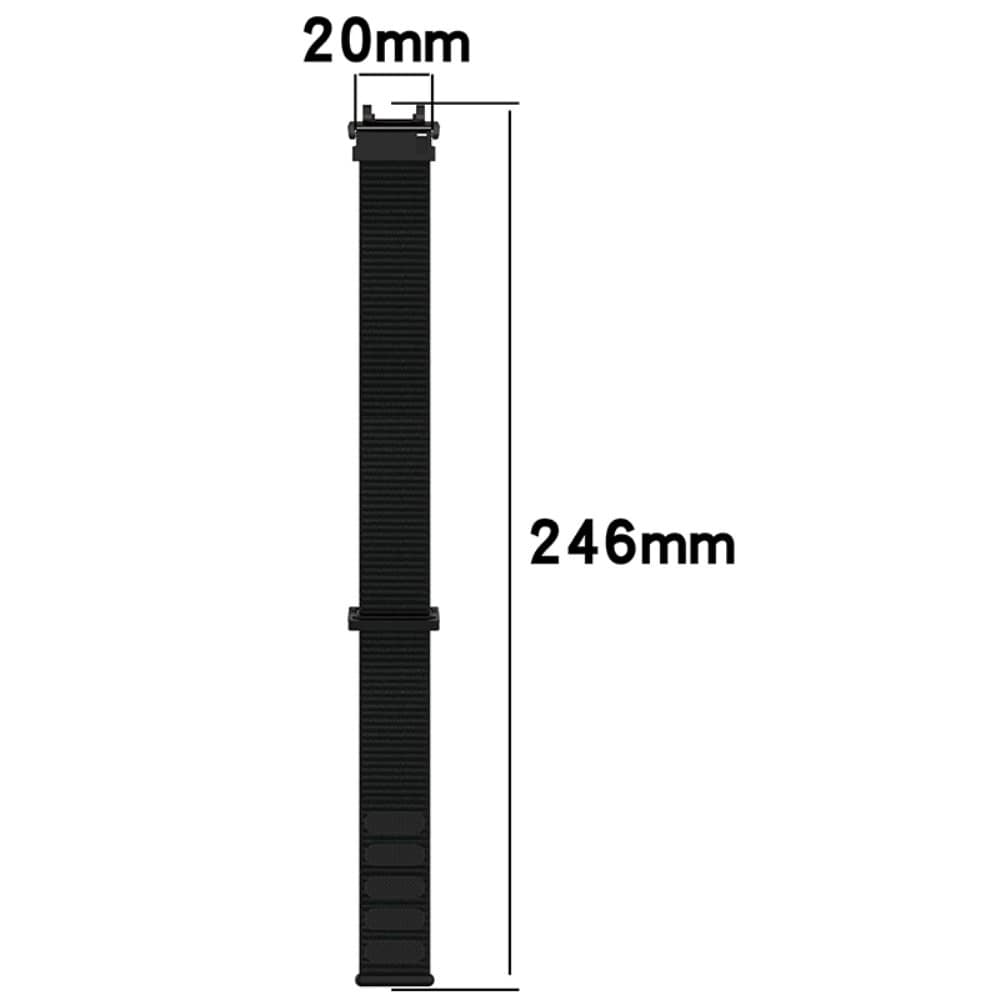 Amazfit T-Rex 2 Nylonreim Svart