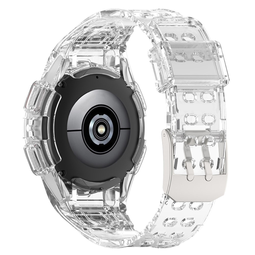 Samsung Galaxy Watch 4 40mm Crystal Deksel+Reim gjennomsiktig