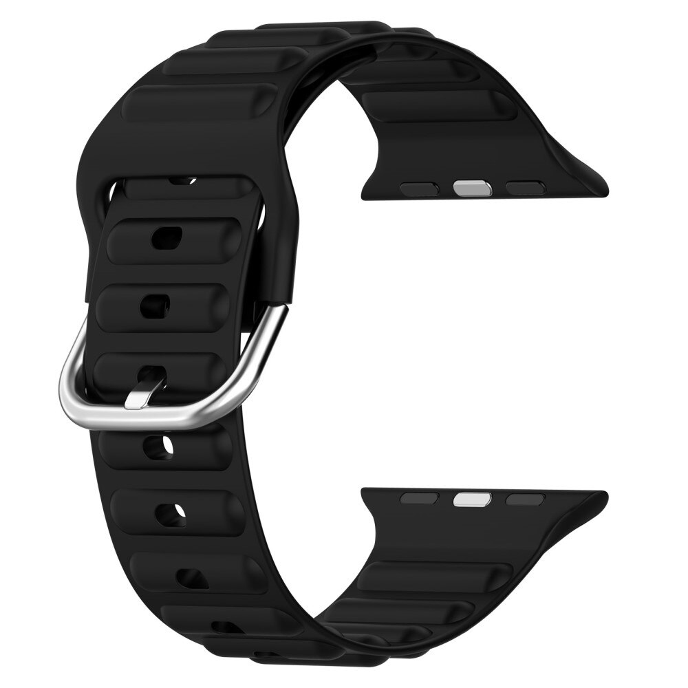 Apple Watch 44mm Reim Resistant Silikon svart