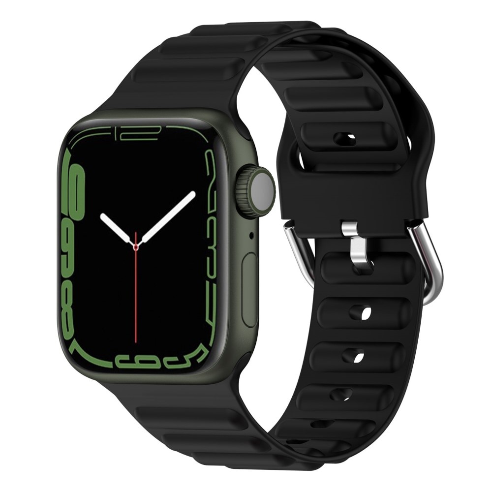 Apple Watch 44mm Reim Resistant Silikon svart