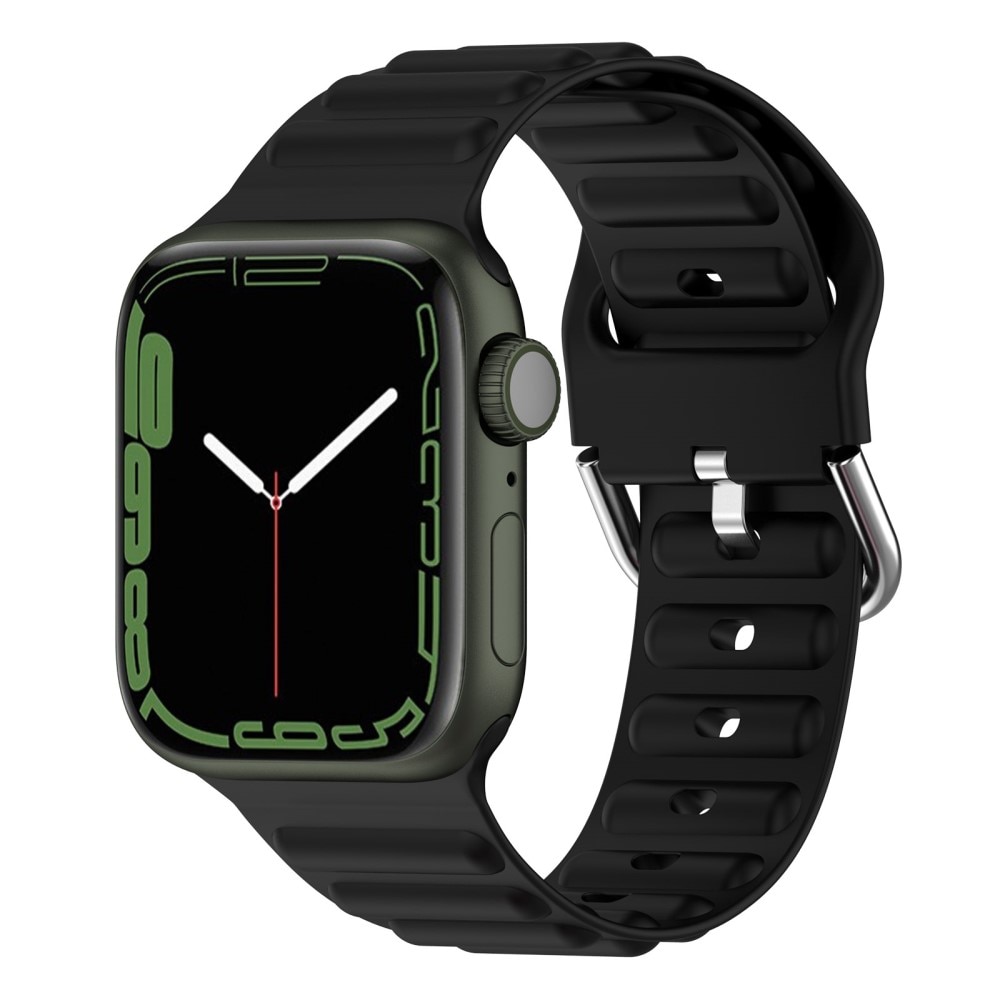 Apple Watch 42mm Reim Resistant Silikon svart