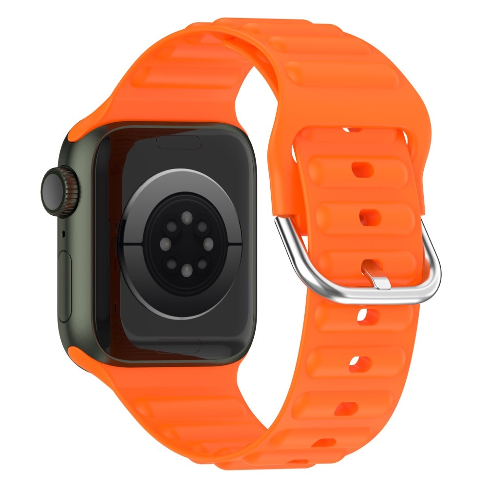 Apple Watch 45mm Series 8 Reim Resistant Silikon oransje