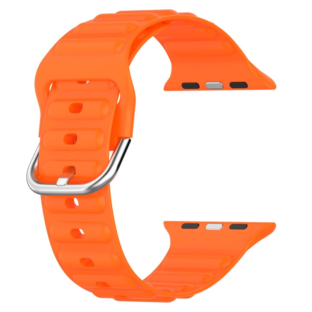 Apple Watch 45mm Series 8 Reim Resistant Silikon oransje