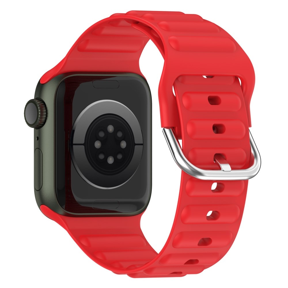 Apple Watch 42mm Reim Resistant Silikon rød