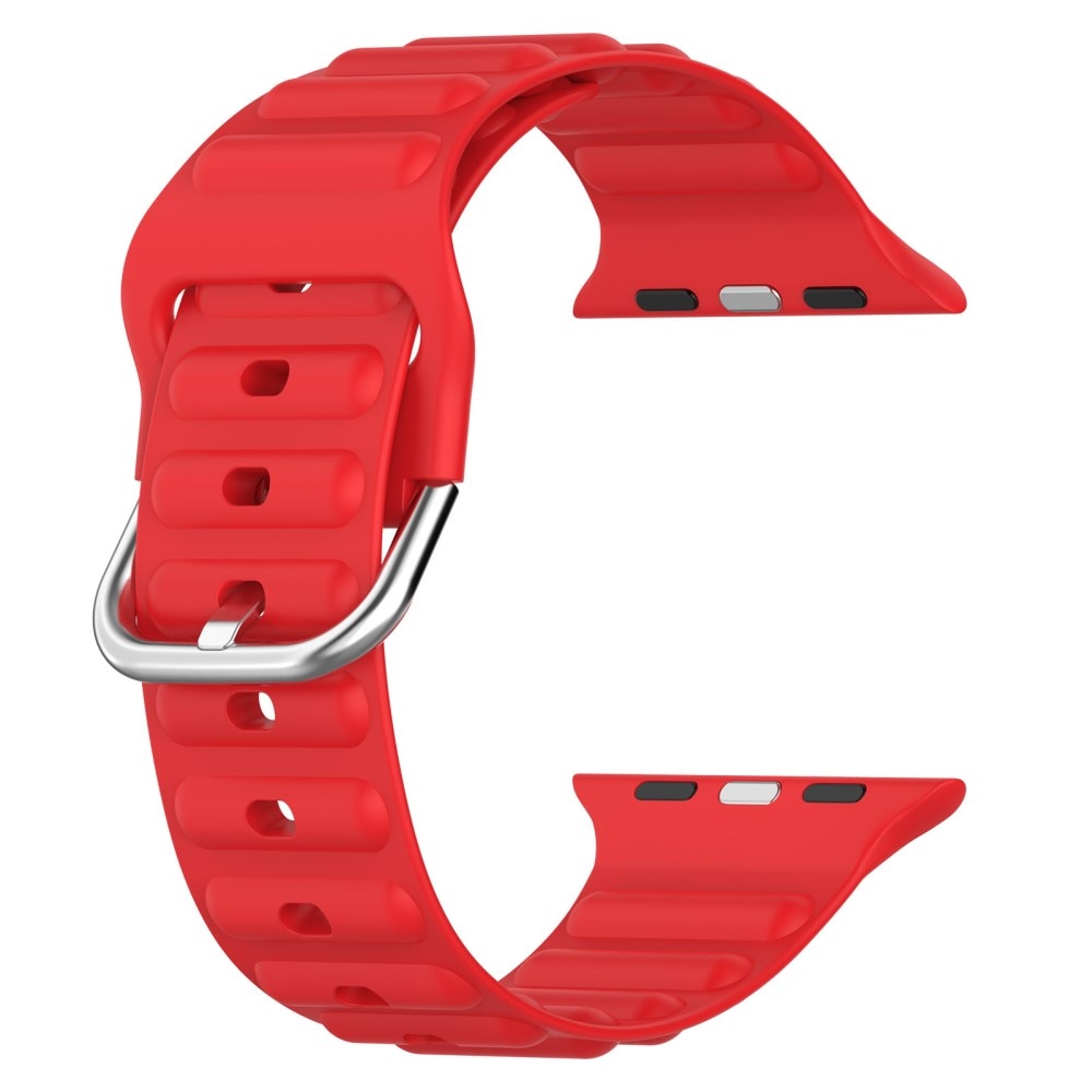 Apple Watch 42mm Reim Resistant Silikon rød
