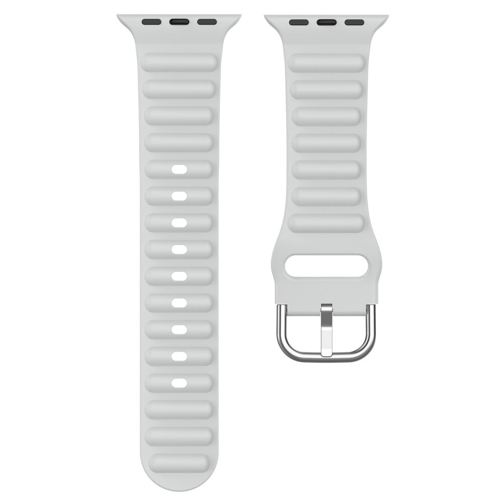 Apple Watch SE 44mm Reim Resistant Silikon grå