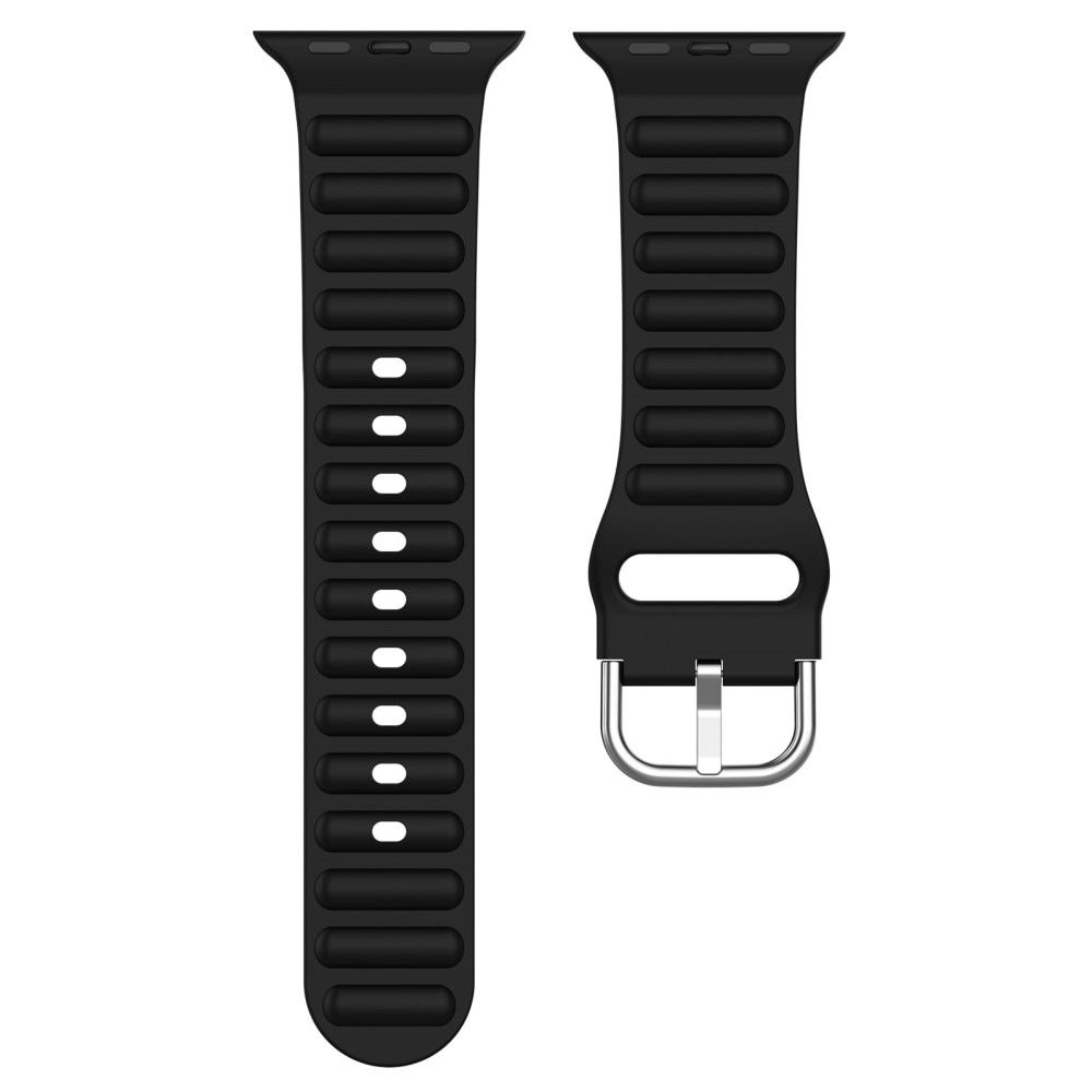 Apple Watch 41mm Series 8 Reim Resistant Silikon svart