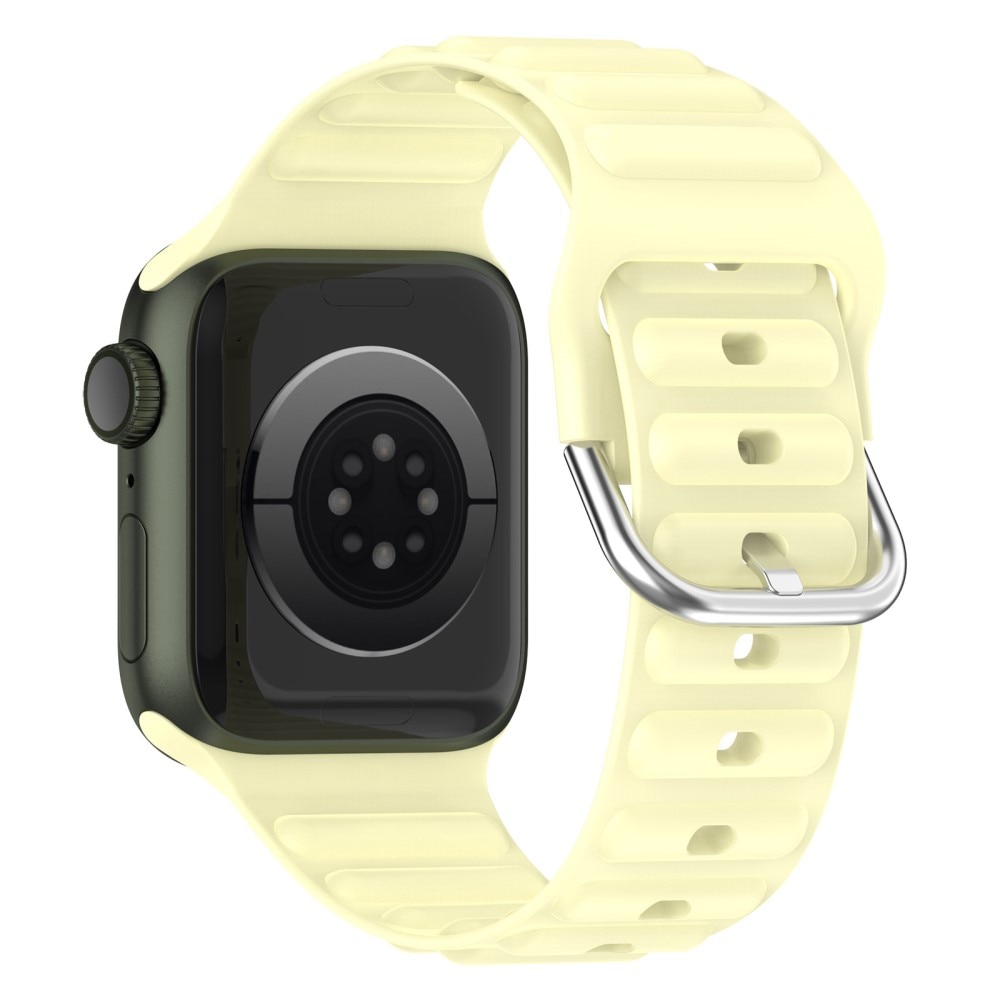 Apple Watch 41mm Series 9 Reim Resistant Silikon gul