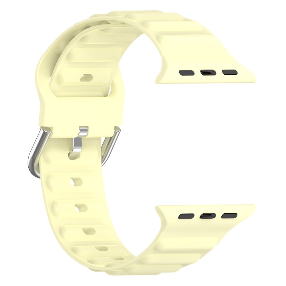 Apple Watch 38mm Reim Resistant Silikon gul