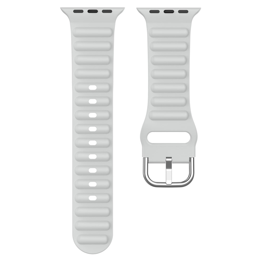 Apple Watch 41mm Series 9 Reim Resistant Silikon grå