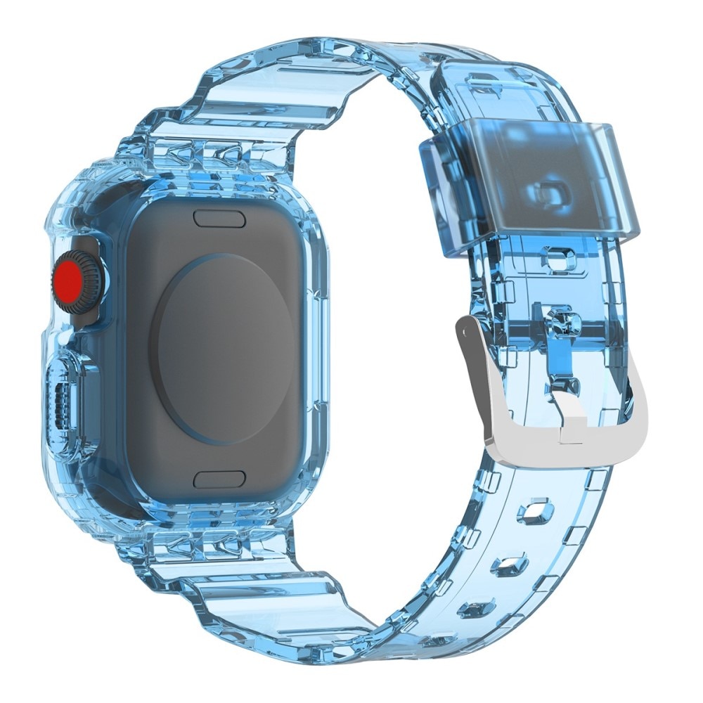 Apple Watch 40mm Crystal Deksel + Reim blå