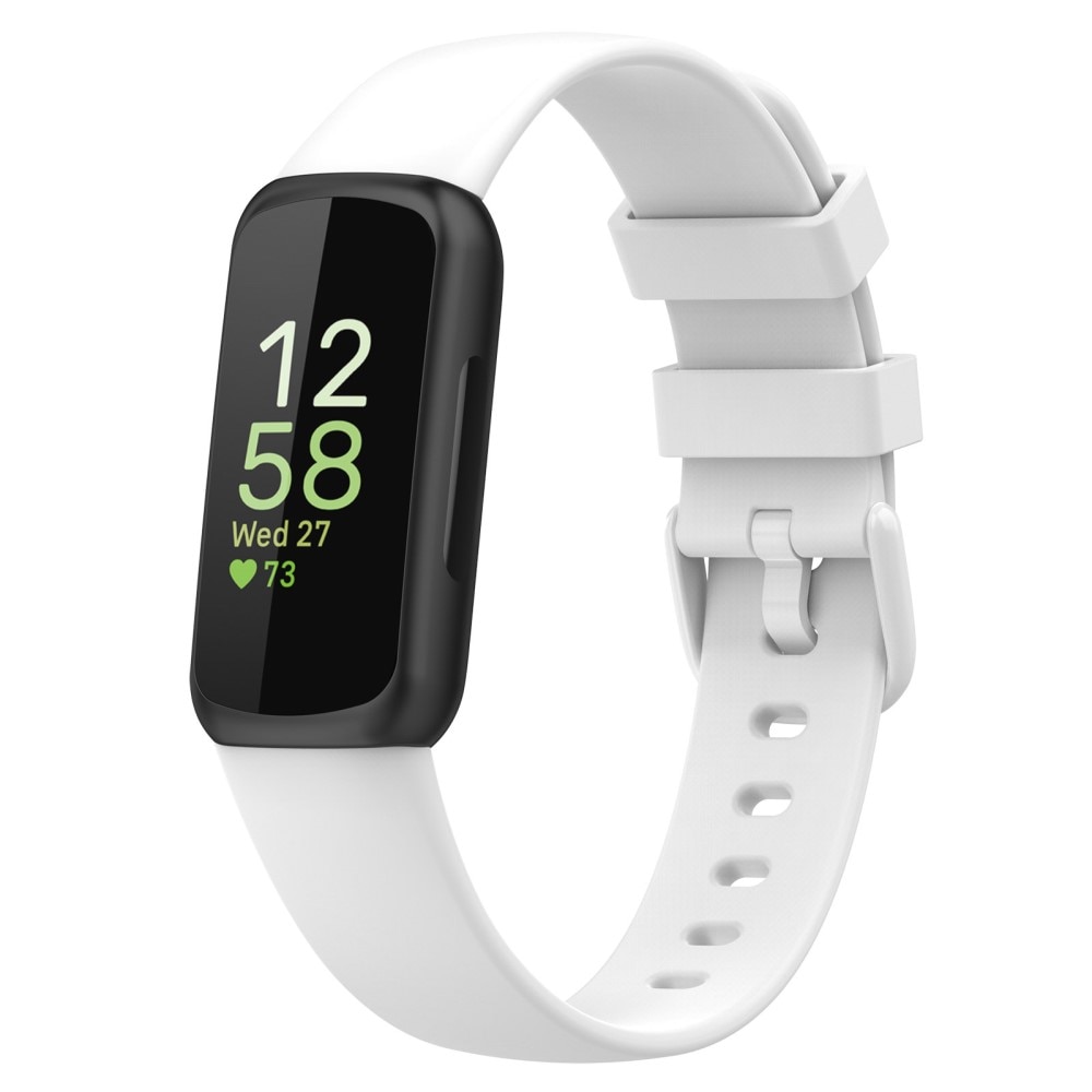 Fitbit Inspire 3 Reim Silikon hvit (Large)