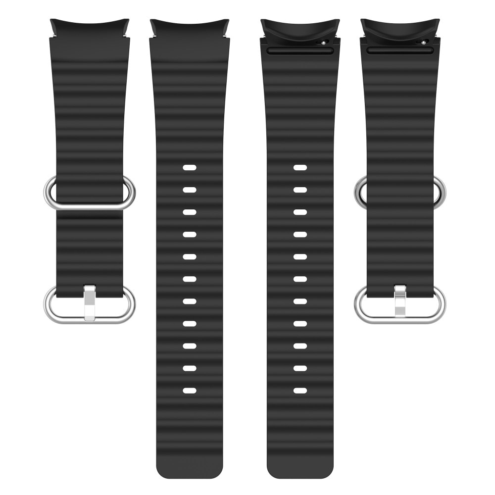 Samsung Galaxy Watch 4 Classic 42mm Full Fit Reim Resistant Silikon svart