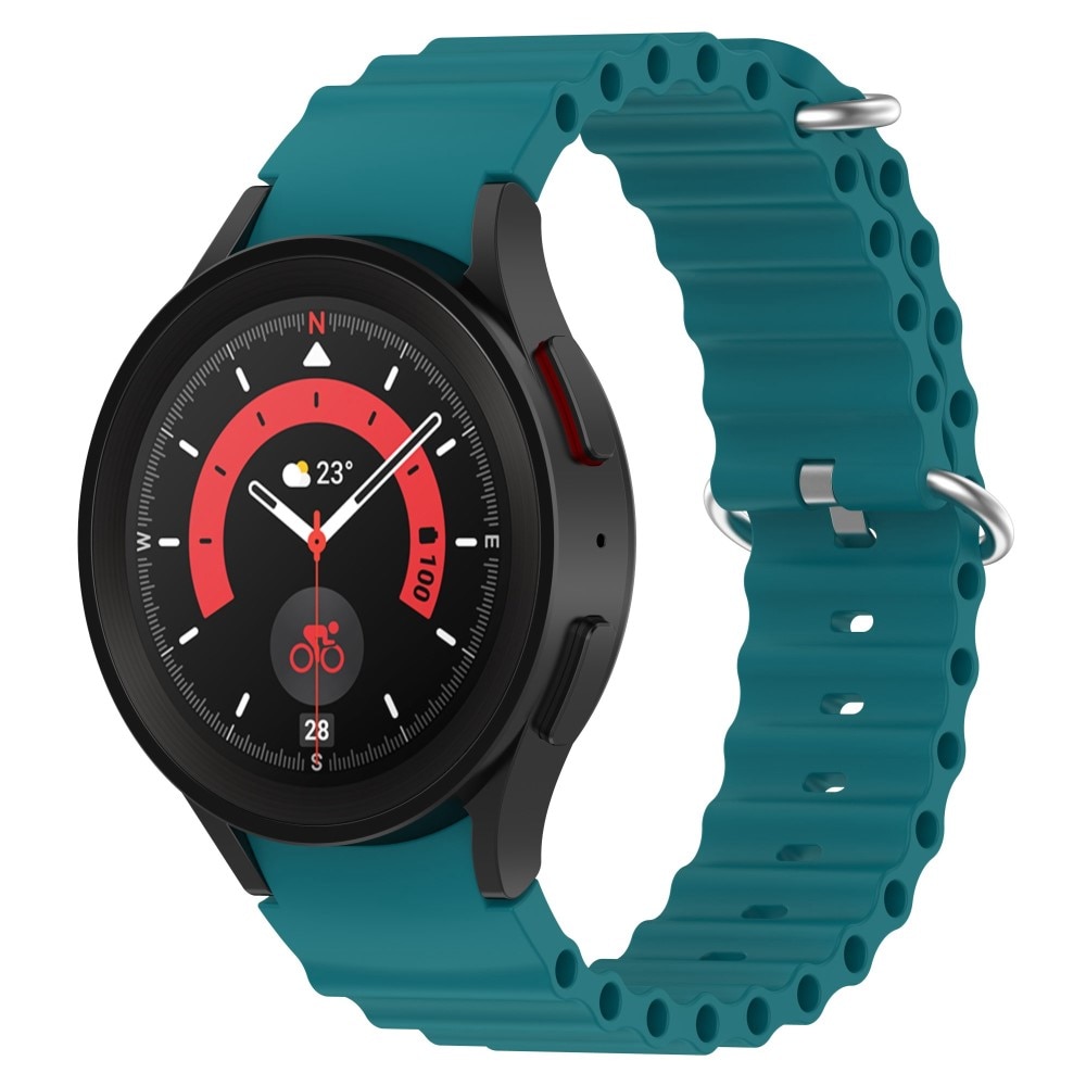 Samsung Galaxy Watch 5 Pro Full Fit Reim Resistant Silikon grønn