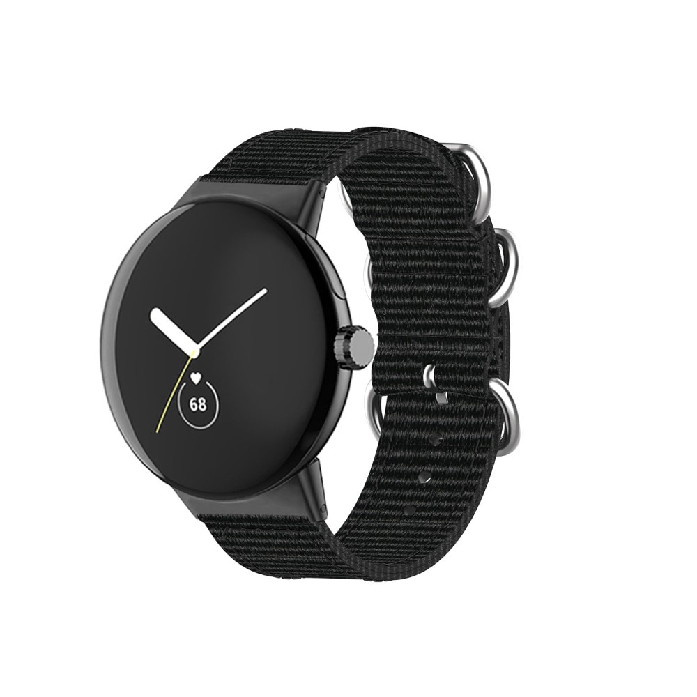 Google Pixel Watch Nato Reim svart