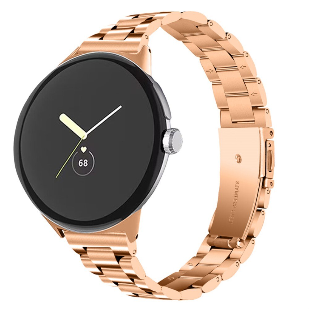 Google Pixel Watch 3 41mm Slim Metal Reim rosegull