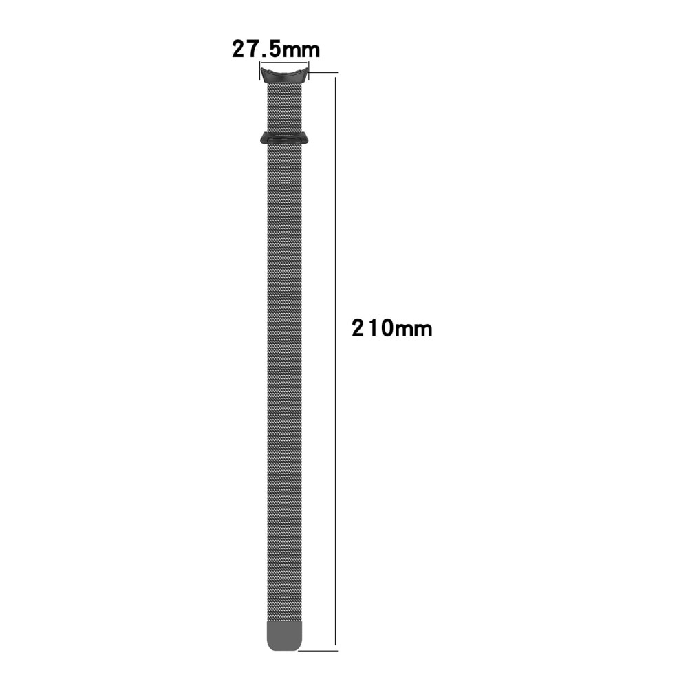 Google Pixel Watch Reim Milanese Loop Svart