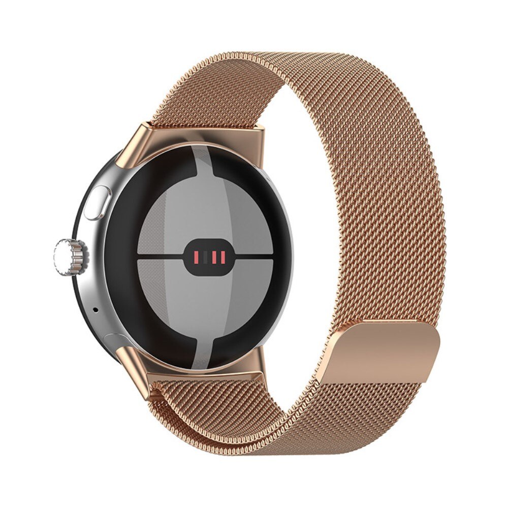 Google Pixel Watch Reim Milanese Loop Rosegull