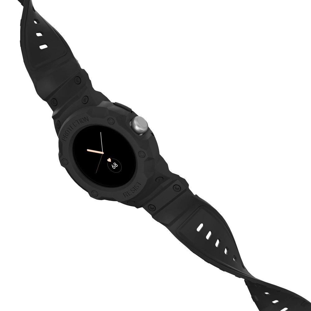 Google Pixel Watch Adventure Deksel+Reim svart