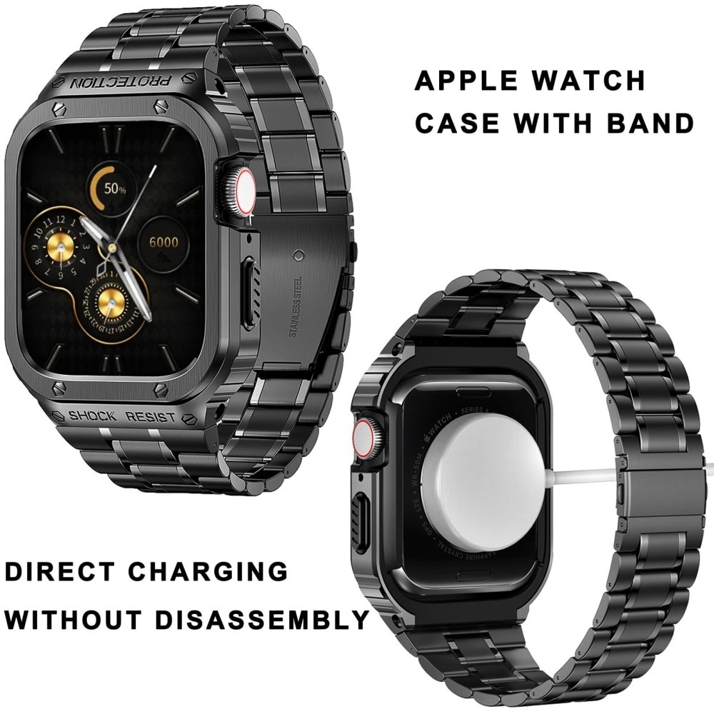 Apple Watch 41mm Series 7 Full Metal Reim svart