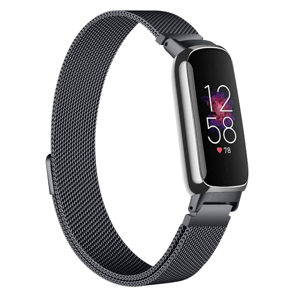 Fitbit Inspire 3 Reim Milanese Loop svart