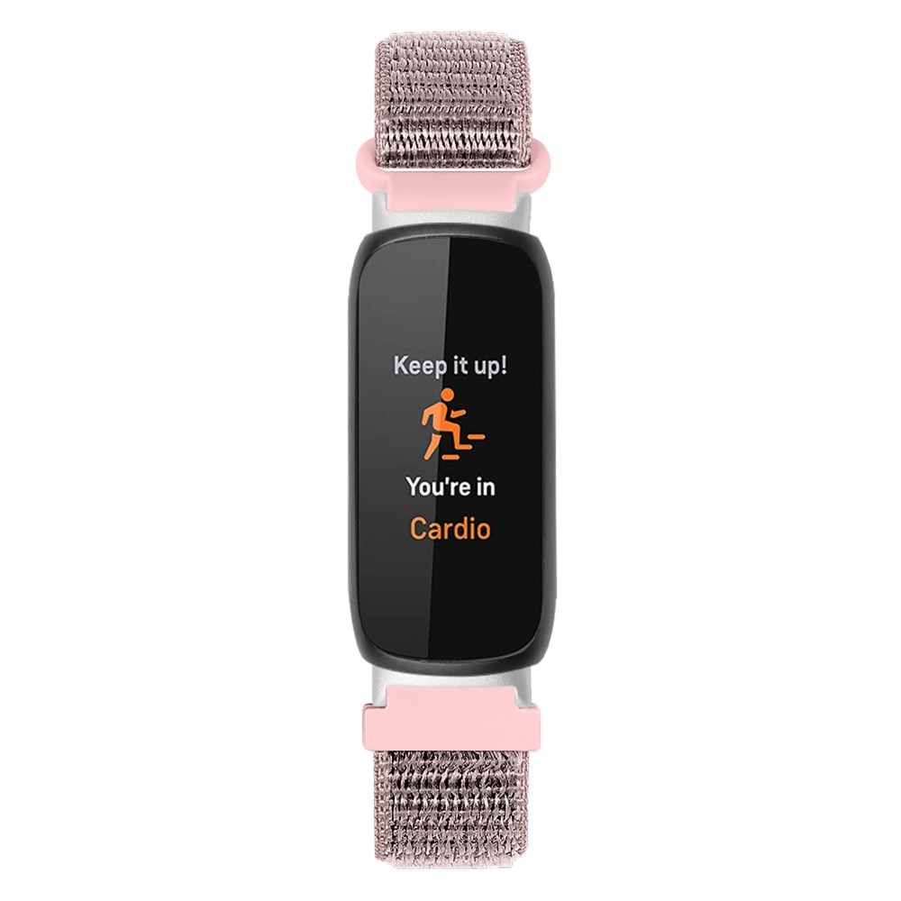 Fitbit Inspire 3 Nylonreim Rosa
