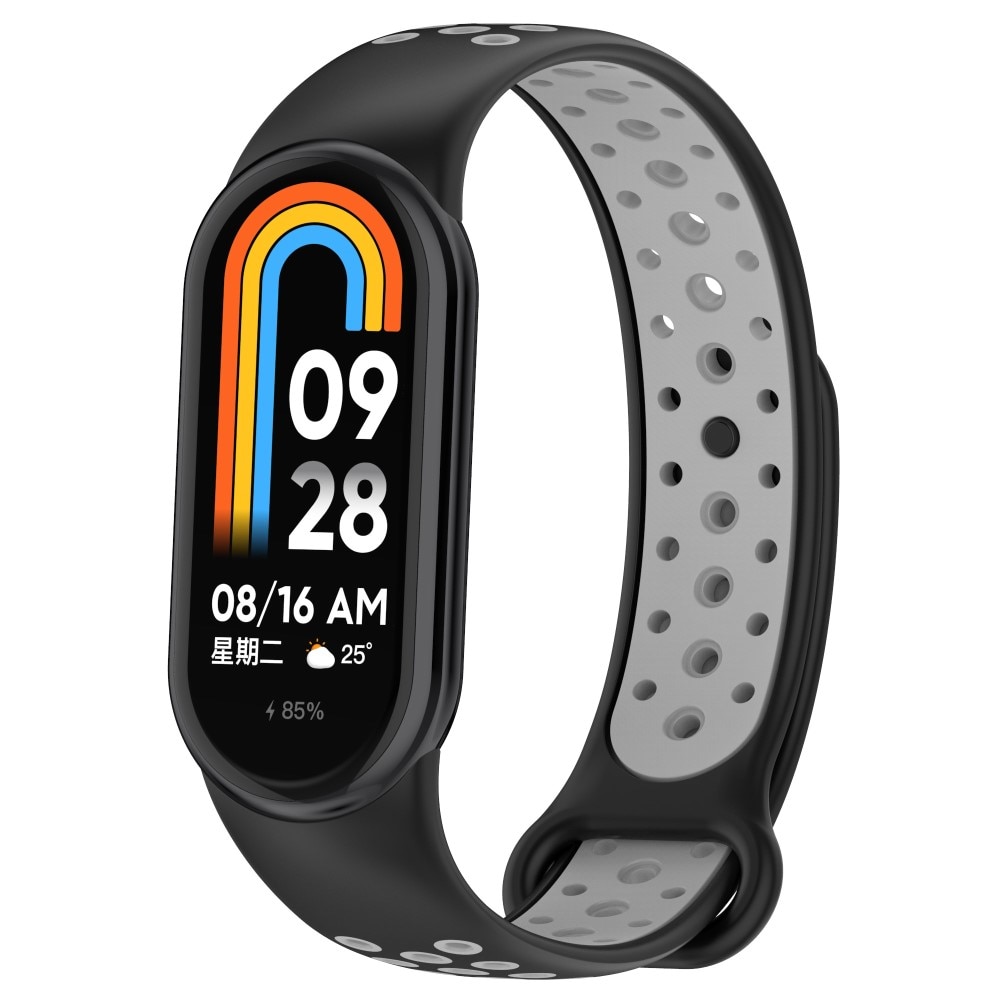 Xiaomi Mi Band 9 Reim Silikon Sport grå