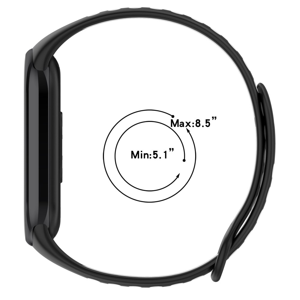 Xiaomi Smart Band 8 Reim Silikon Sport grå