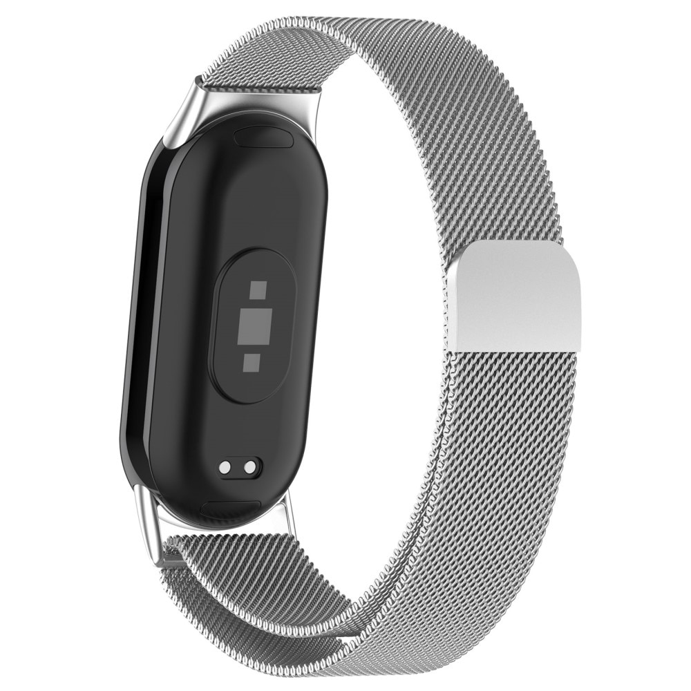 Xiaomi Smart Band 8 Reim Milanese Loop Sølv